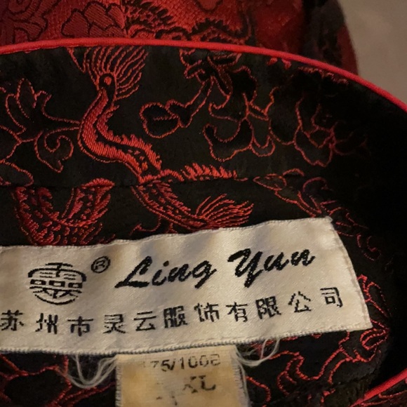 Ling Yun Red and black jacket Size L - Picture 9 of 11